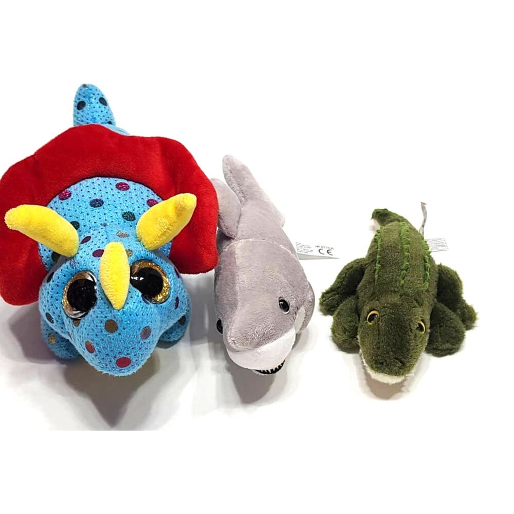 Dinosaur Alligator shark stuffed animals plush
